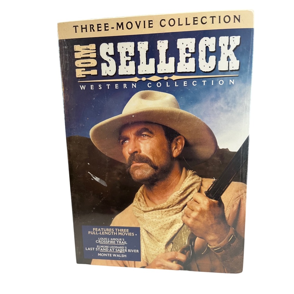 Warner Home Video Tom Selleck Western Collection DVD Multicolor  3-Movie
